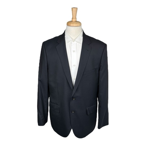 J.CREW Other - J.Crew Deep Blue‎ Navy Aldridge Loro Piana 120s Blazer Size 44R